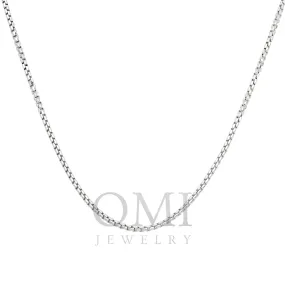 10K GOLD HOLLOW 2.52MM BOX CHAIN