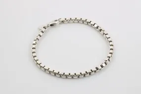 7.5" Tiffany & Co. Venetian Box Chain Bracelet (15.78g.)