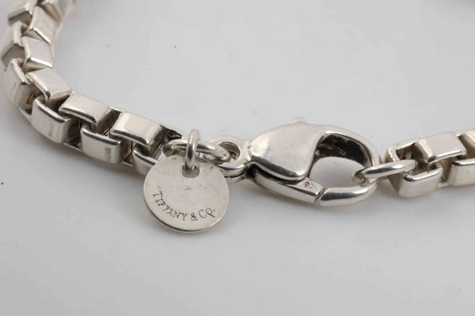 7.5" Tiffany & Co. Venetian Box Chain Bracelet (15.78g.)