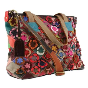 Applique Rainbow Cross-Body