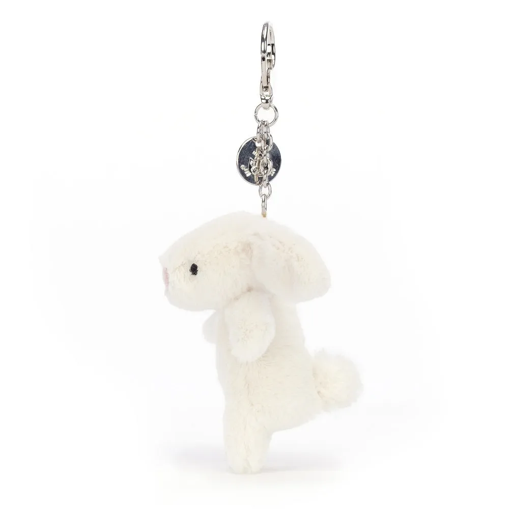 Bashful Bunny Cream Bag Charm