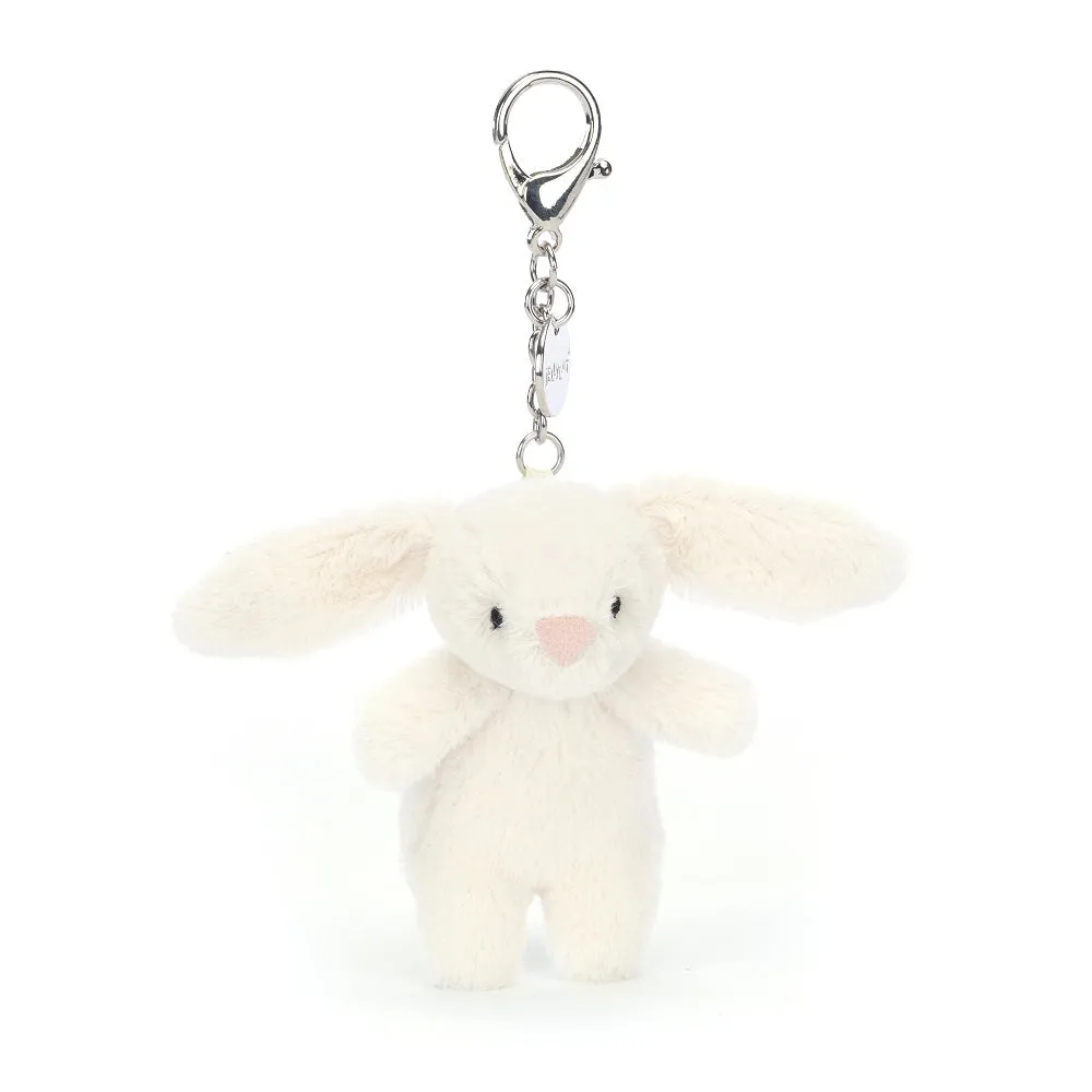 Bashful Bunny Cream Bag Charm