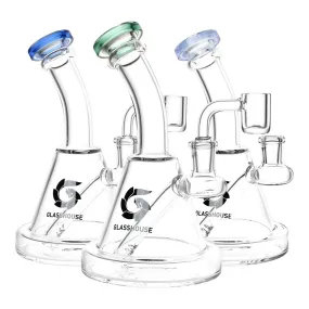 Bent Neck Glass Dab Rig