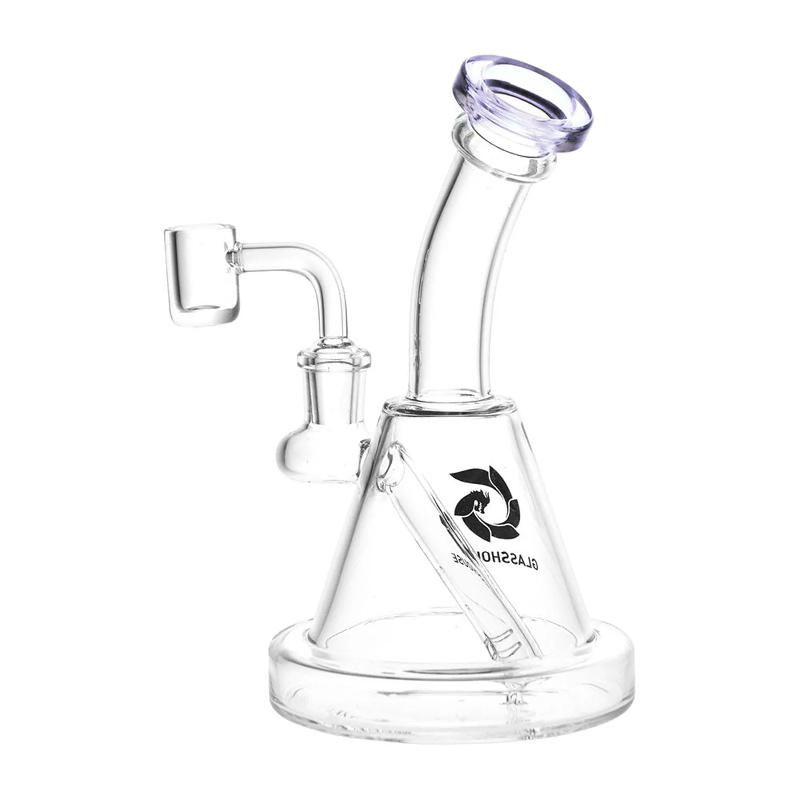 Bent Neck Glass Dab Rig