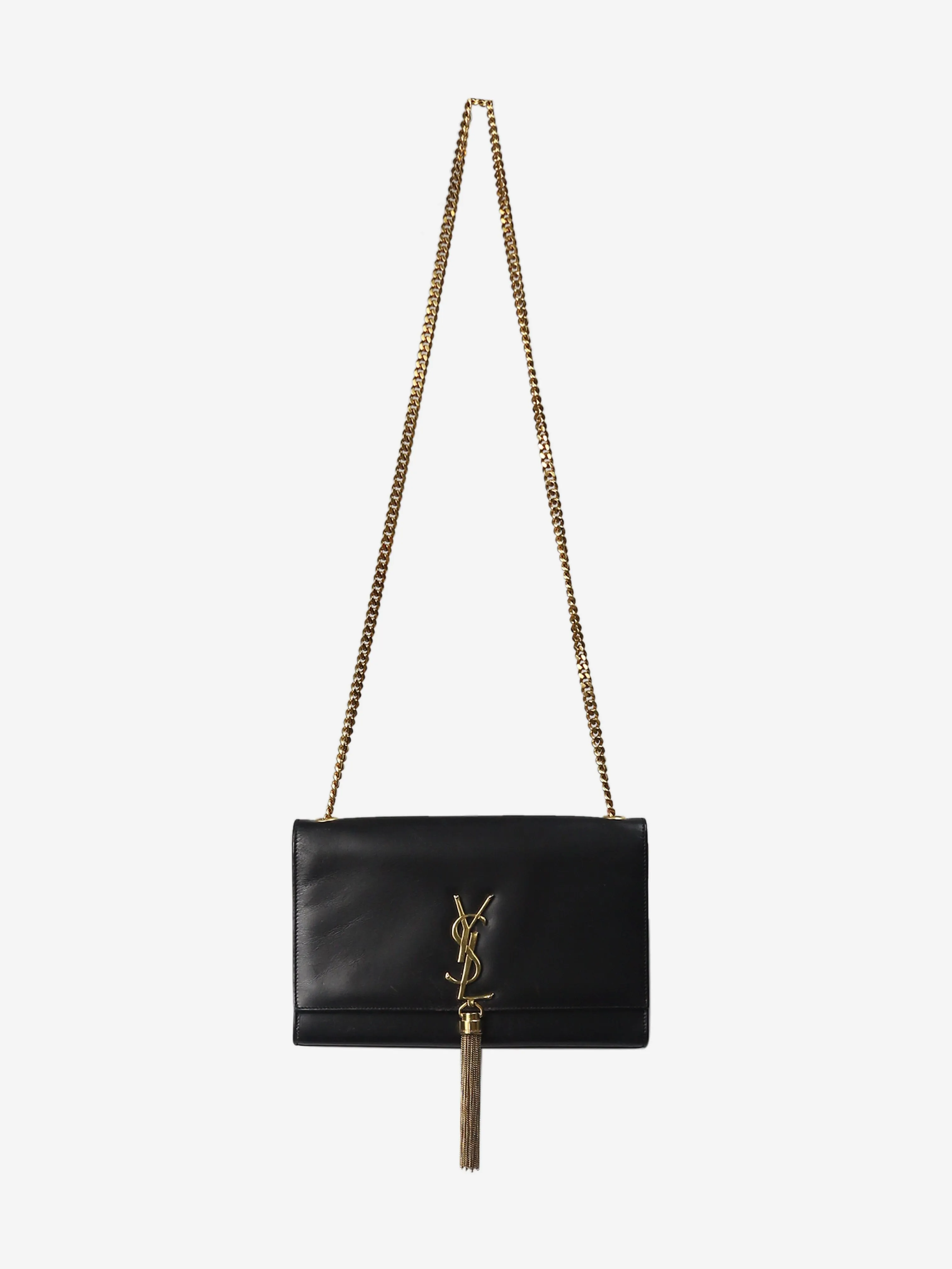 Black Kate tassel bag