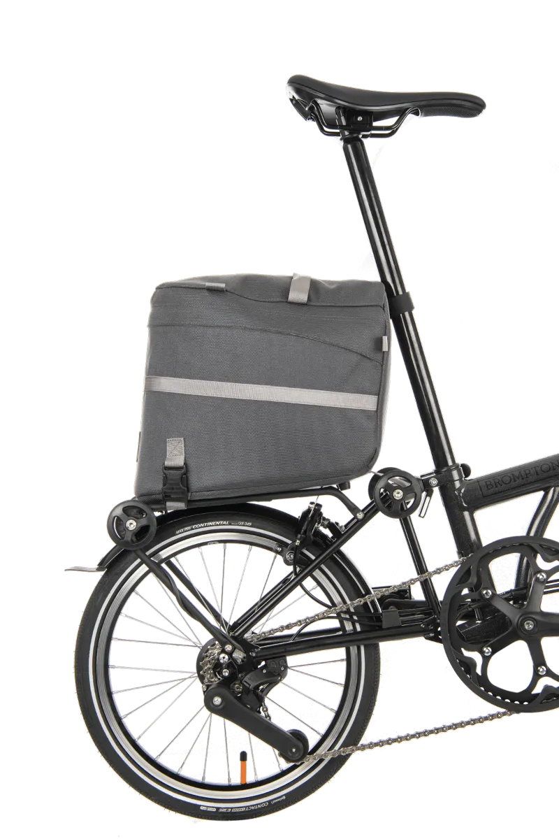 Borough Roller Rack Bag Dark Grey