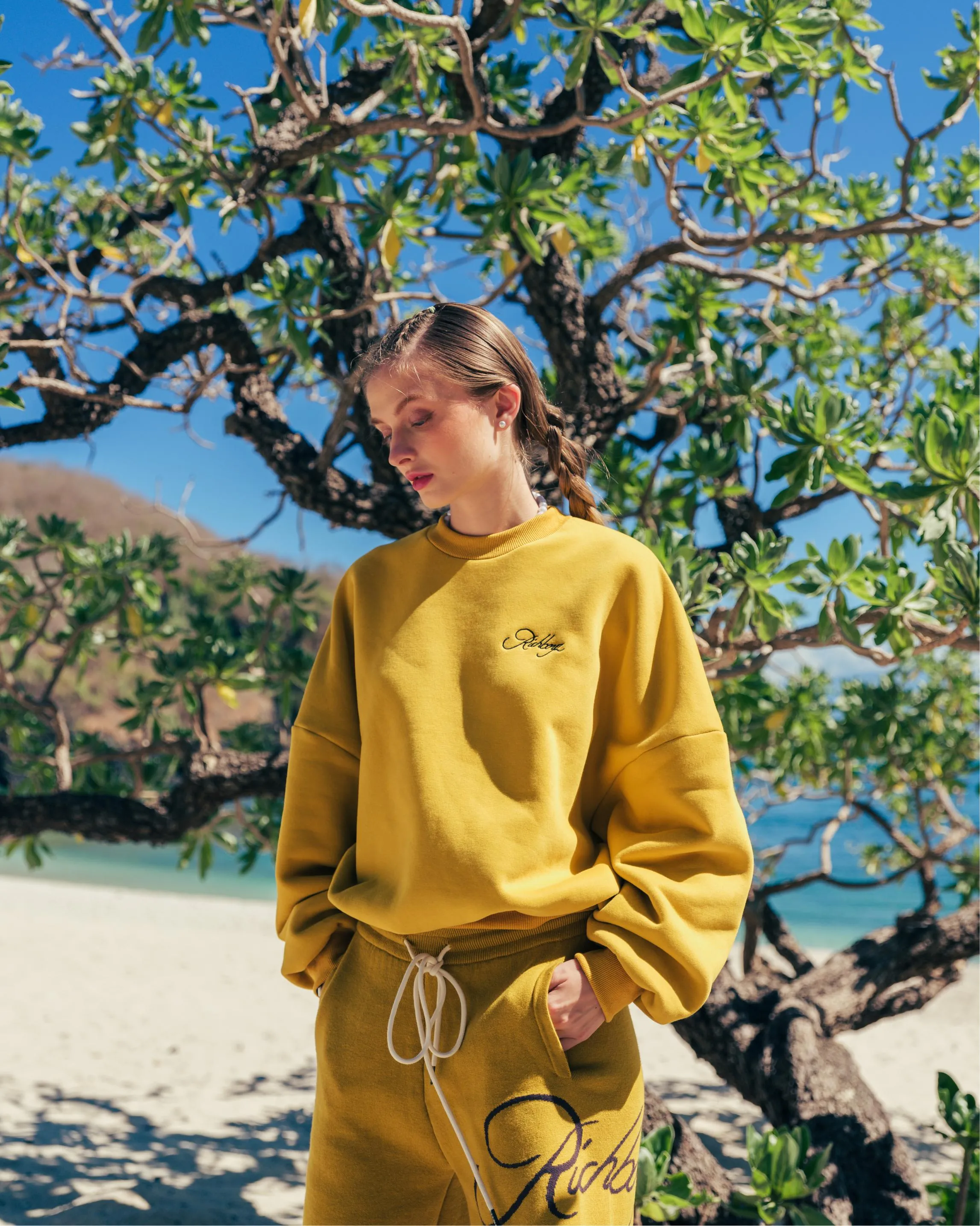 Box Sweatshirt - Canary