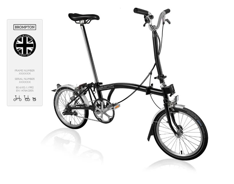 Brompton C-Line Utility Folding Bike