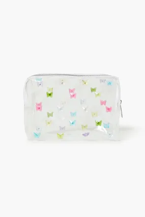 Butterfly Transparent Makeup Bag