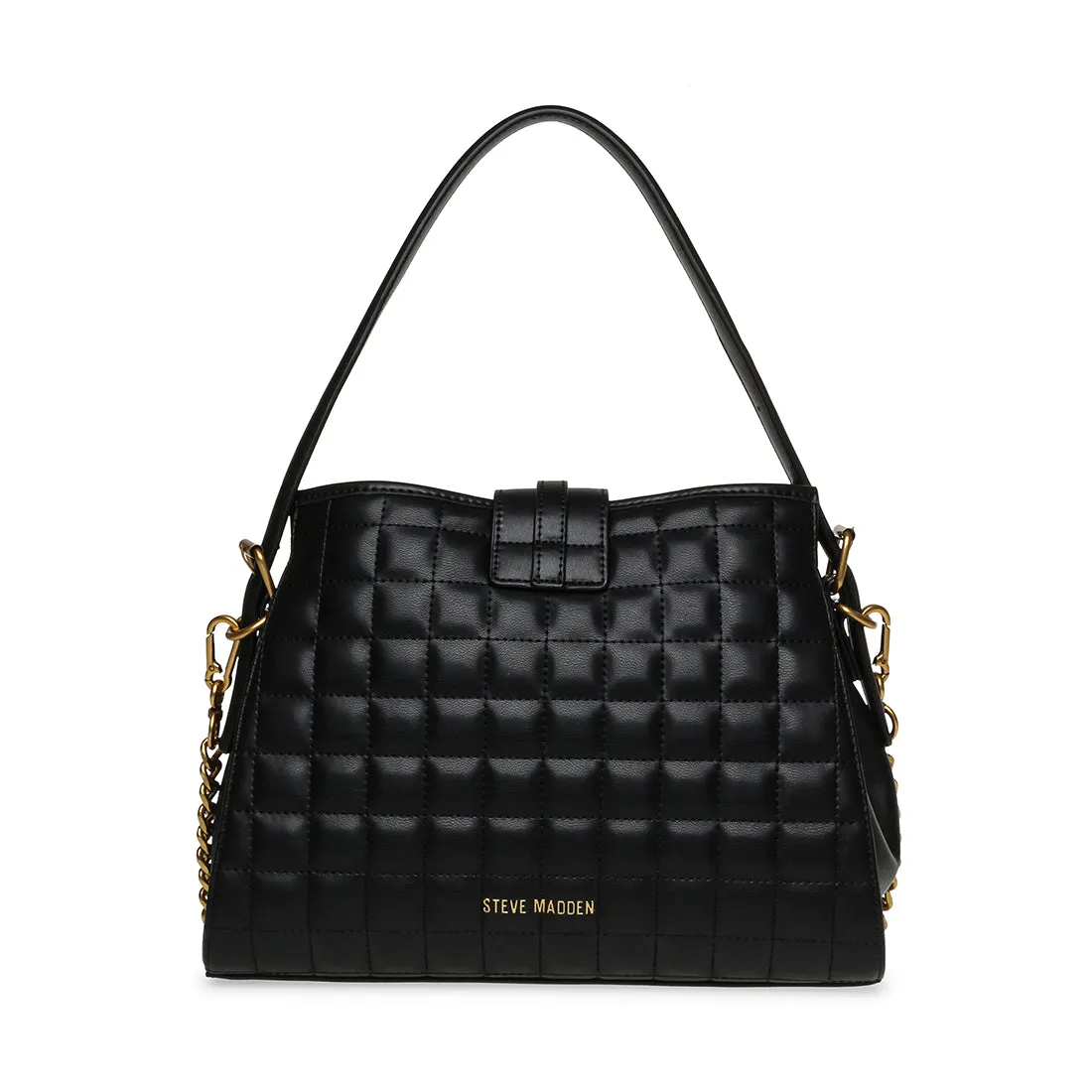 Black/Gold Bzhuri Crossbody Bag - Stylish and Chic