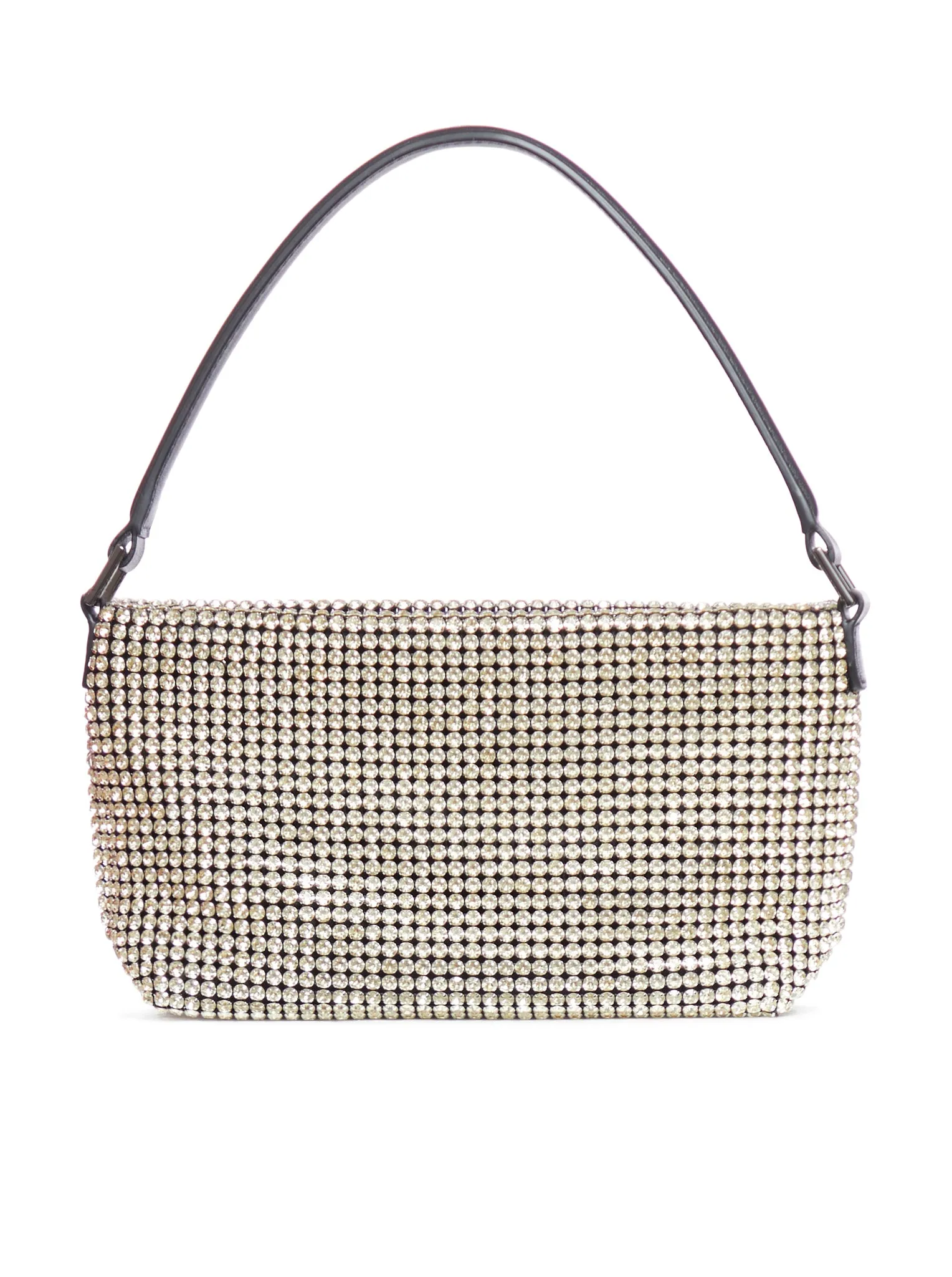 CHAMPAGNE DIAMANTE SMALL HOBO BAG