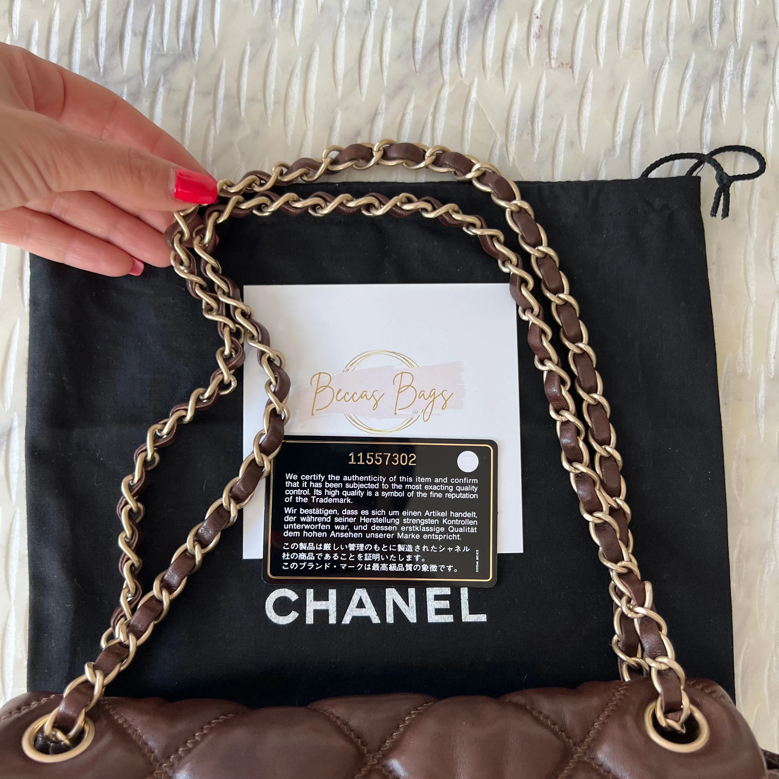 Chanel Bubble Quilted 2.55 Single Flap Bag