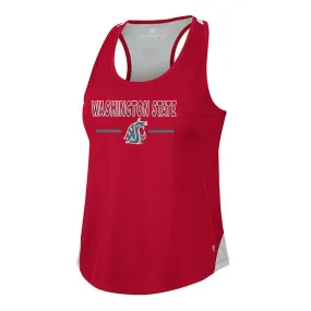 Colosseum Ladies Crimson Washington State Racerback Tank