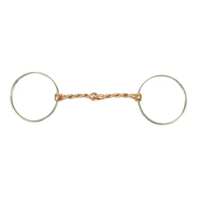 Copper Single Wire Snaffle- Cob