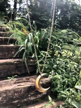 Crescent Moon Necklace