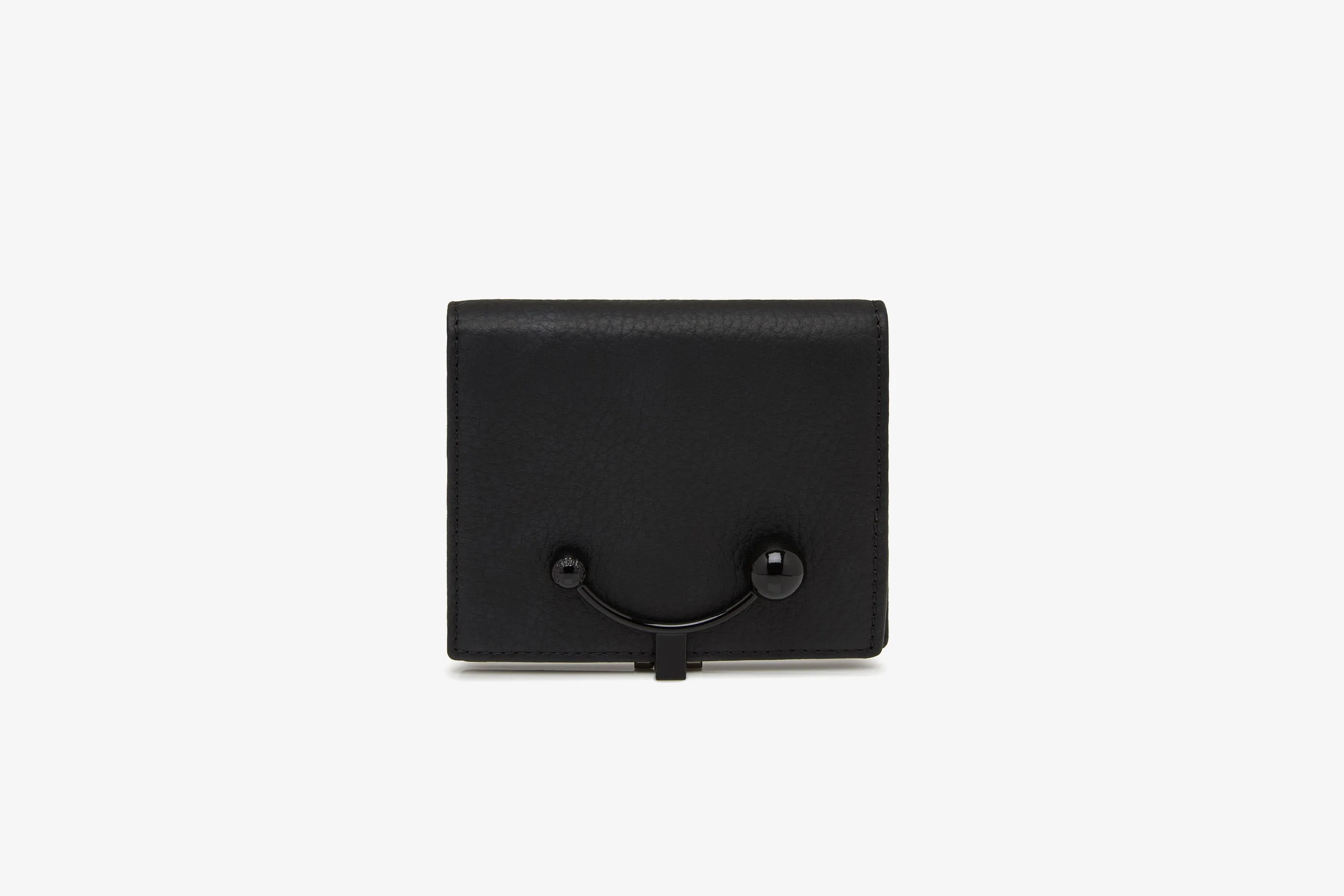 Crescent Wallet - Black Coated Bar