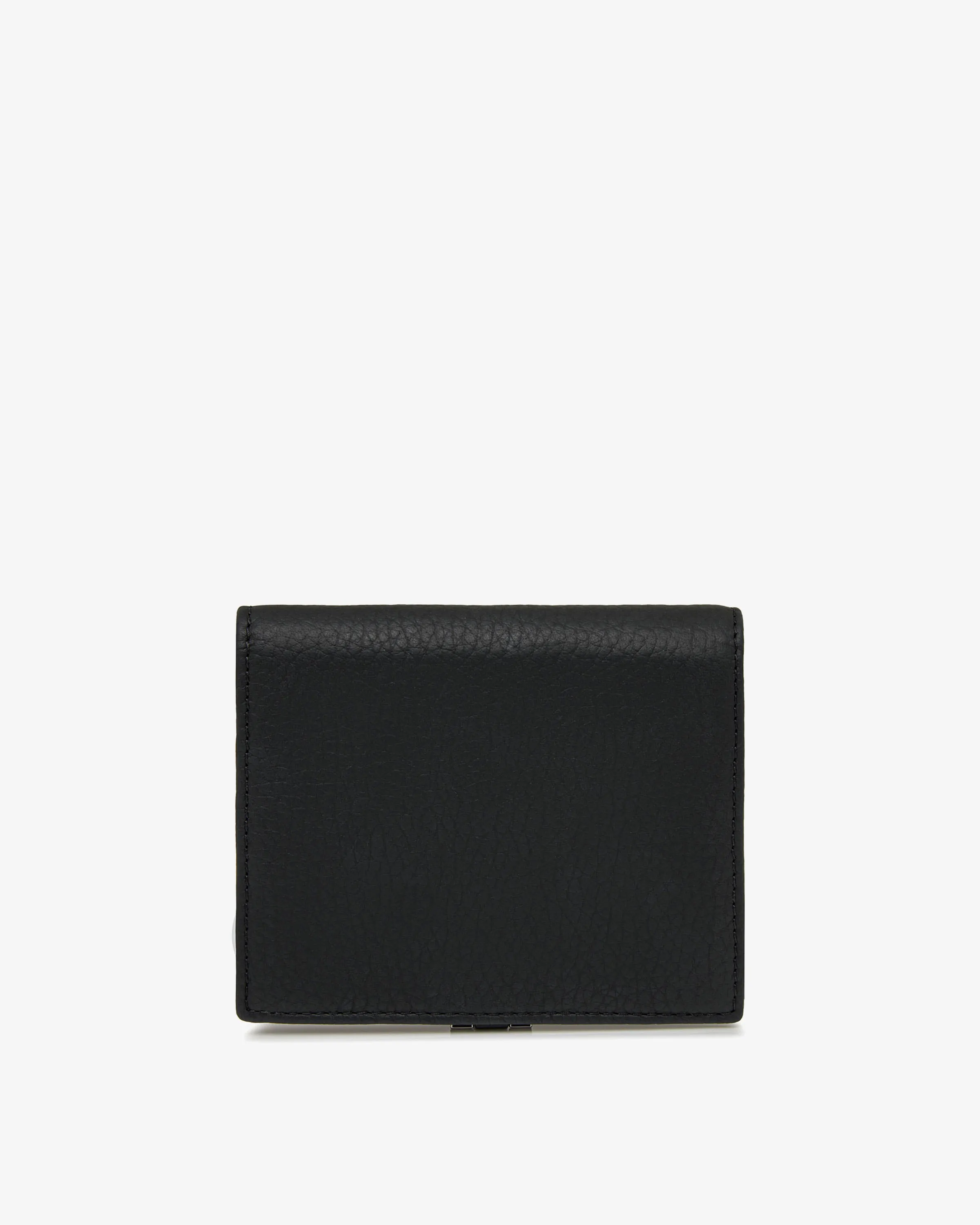 Crescent Wallet - Black Coated Bar