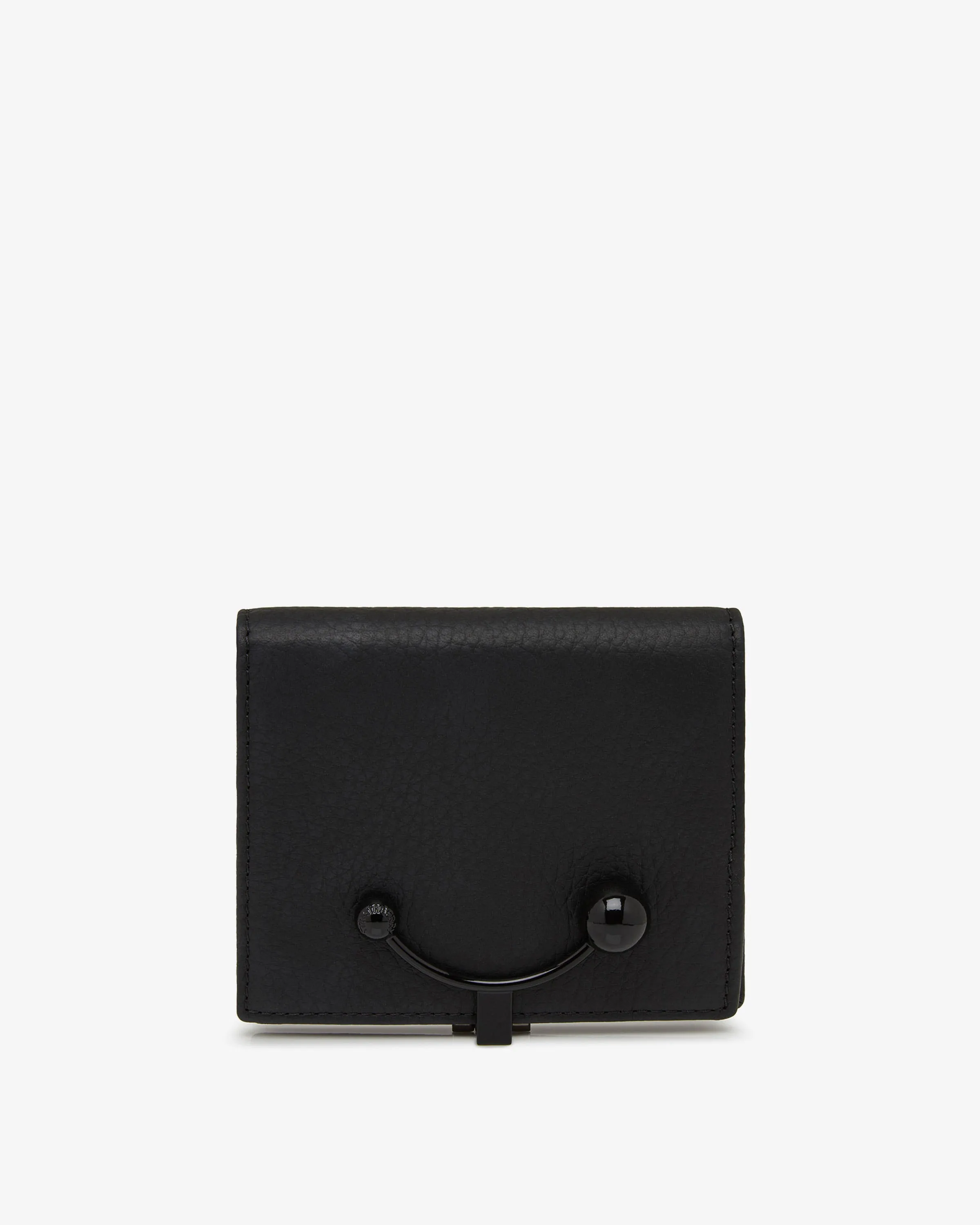 Crescent Wallet - Black Coated Bar