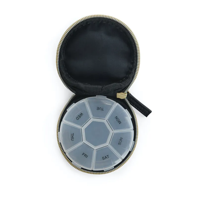 DESIGNWORKS INK | Vegan Leather Pill Box with Tassel - Dr.'s Orders