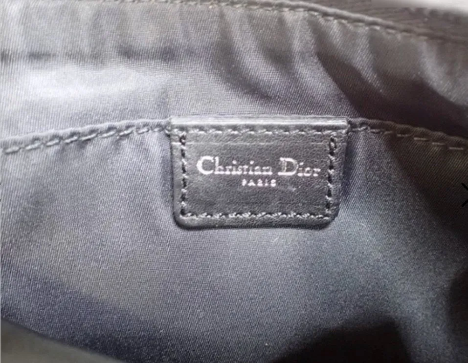 Dior Trotter  Shoulder Bag Logo Charm