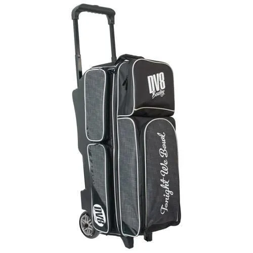 DV8 Circuit Triple Roller Bowling Bag Grey