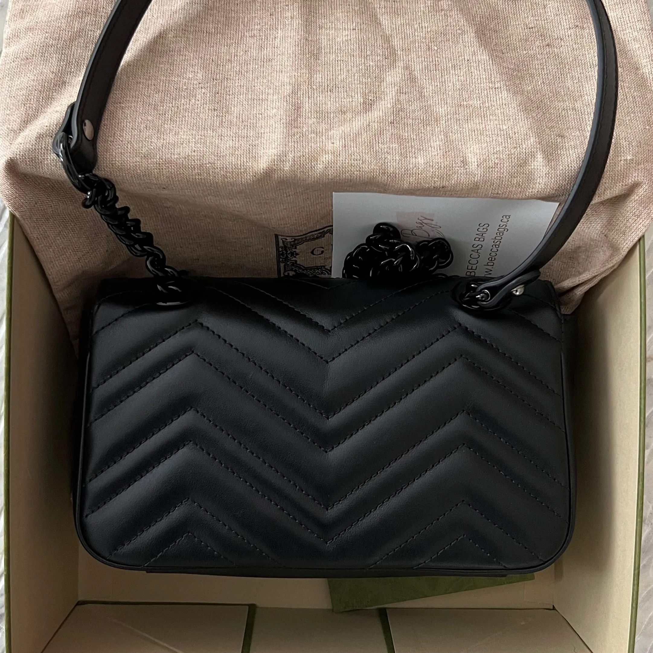 GUCCI GG Marmont mini shoulder bag