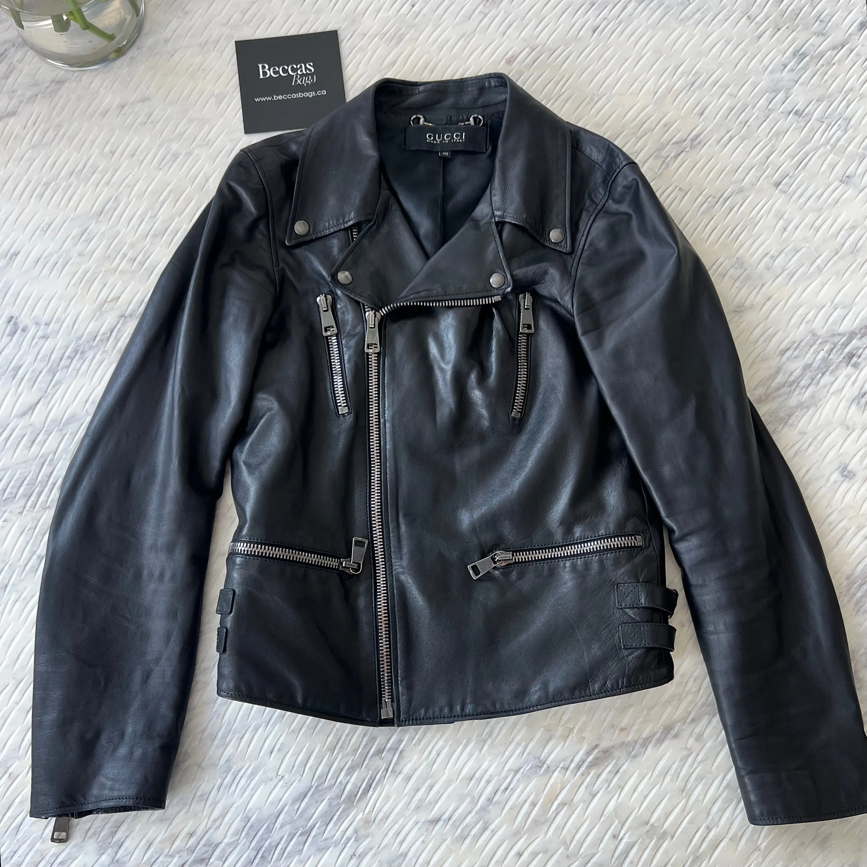 GUCCI Leather Jacket