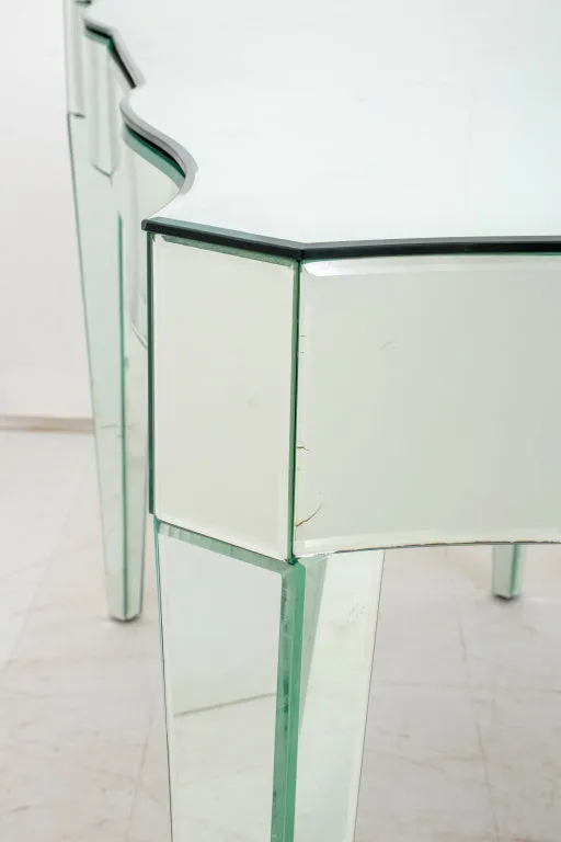 Hollywood Regency Mirrored Small Desk or Vanity