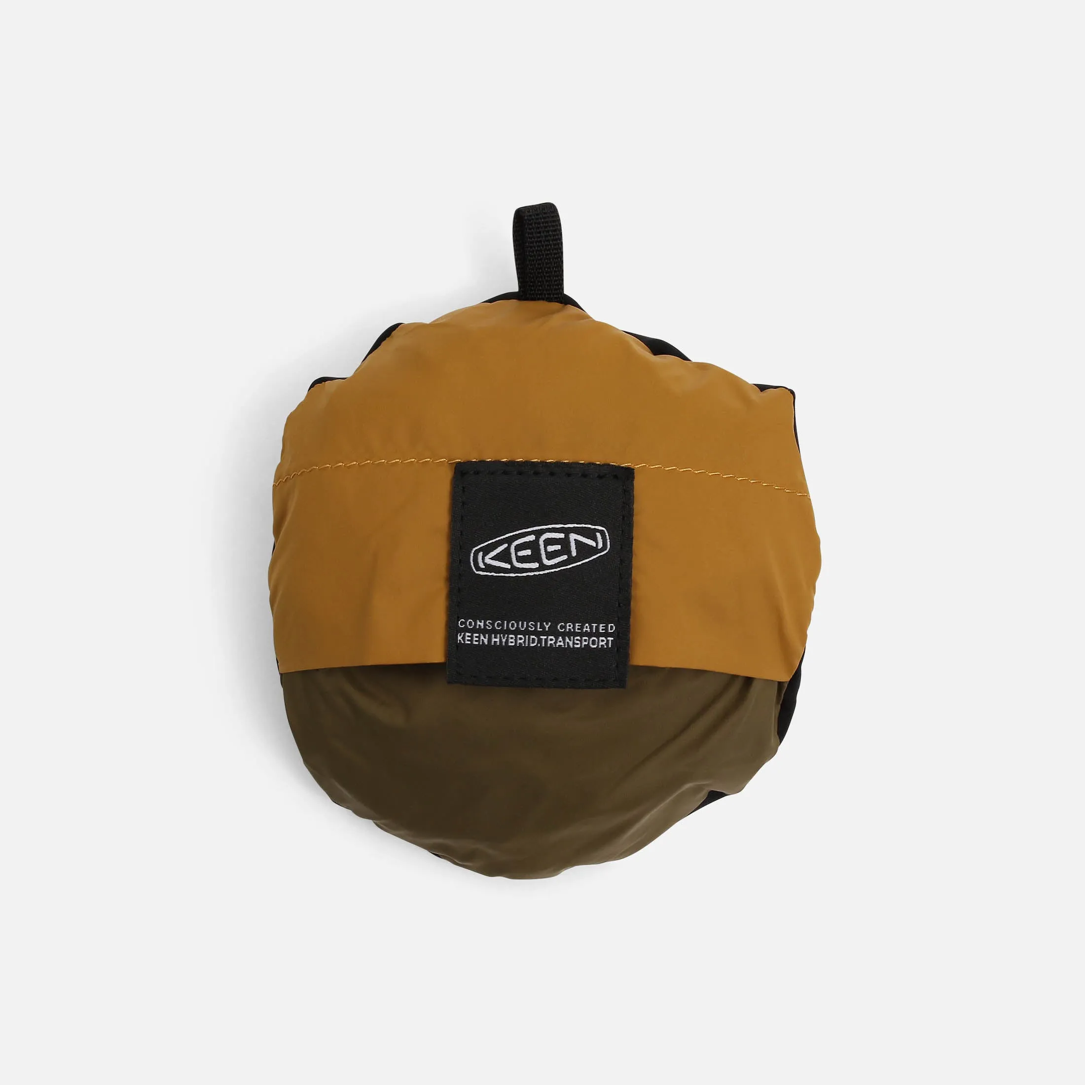 KHT RECYCLE SHOULDER BAG - GOLDEN BROWN/DARK OLIVE