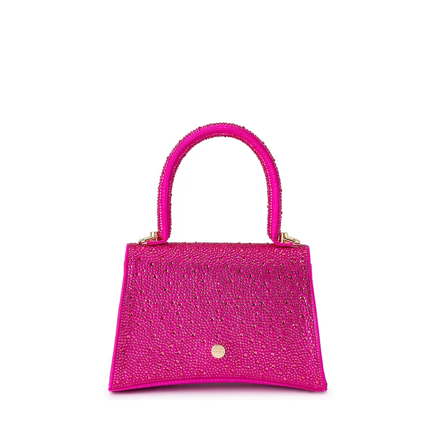 KIMMI HOTFIX TOP HANDLE  - FUCHSIA