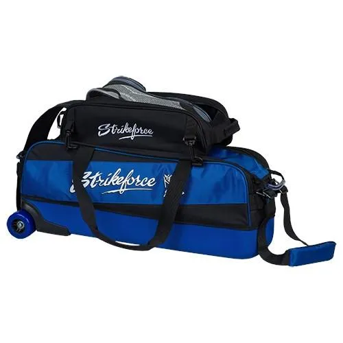 KR Strikeforce Fast Slim Triple Roller Royal Bowling Bag