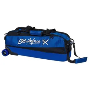 KR Strikeforce Fast Slim Triple Roller Royal Bowling Bag