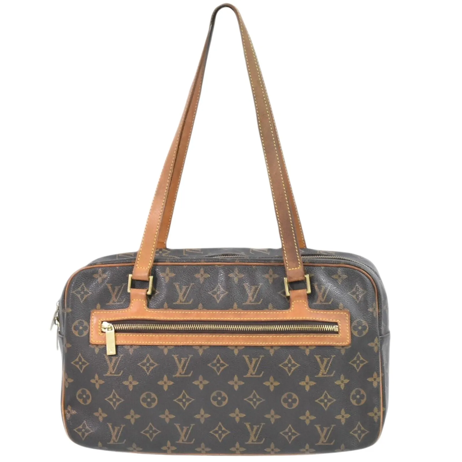 Louis Vuitton Cite  Canvas Shoulder Bag (Pre-Owned)