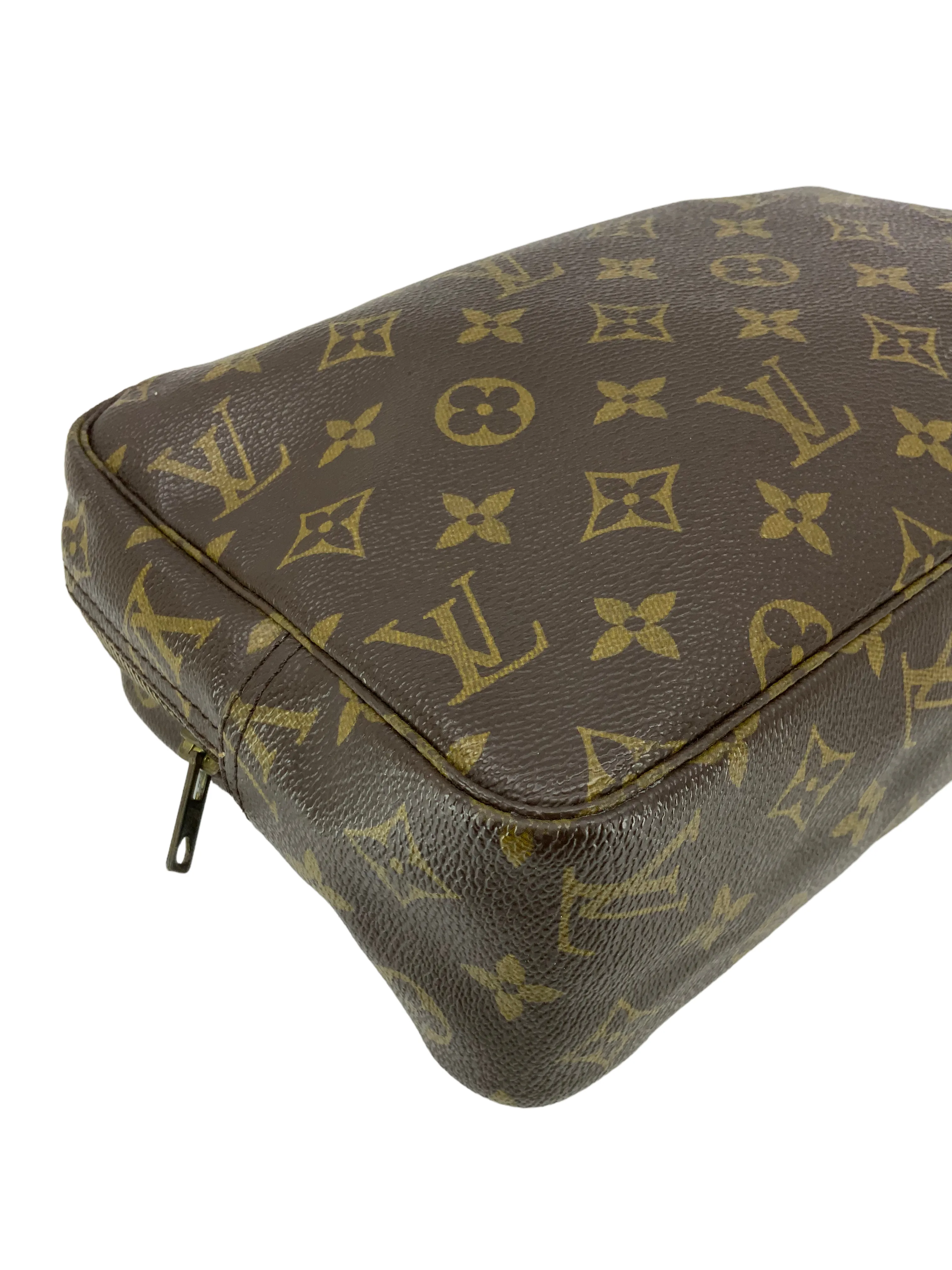 LOUIS VUITTON Vintage Monogram Canvas Trousse Toilette 28 Cosmetic Bag Pouch