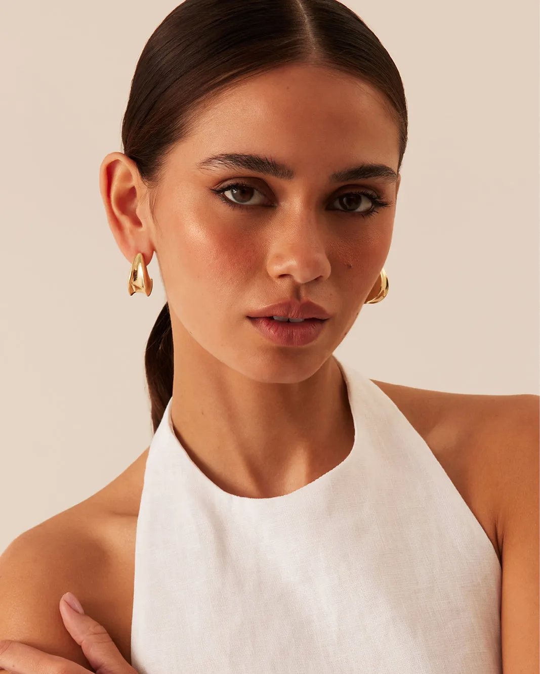 LUELLE EARRINGS - GOLD