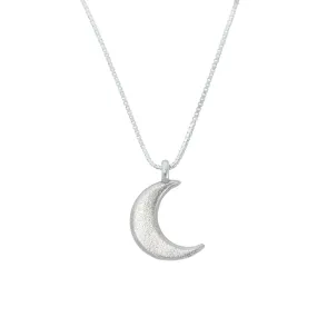 Luna Creciente Pendant - Silver