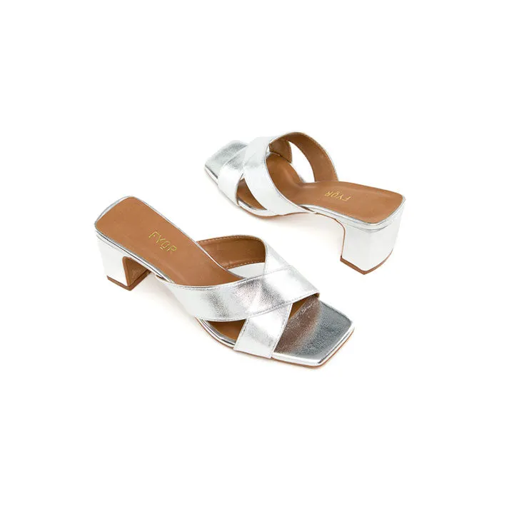 Matt Finish Cross Strap Sandal BDV 066