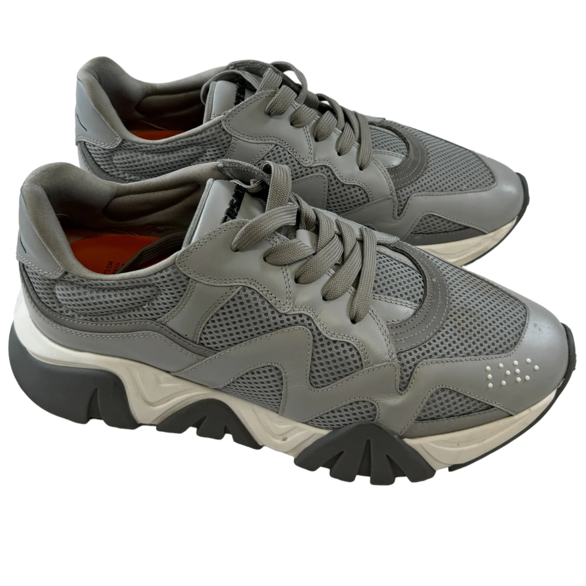 Men's Squalo Run Trainers Grey Size EU 43 / UK 9