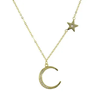 MOON & STAR NECKLACE