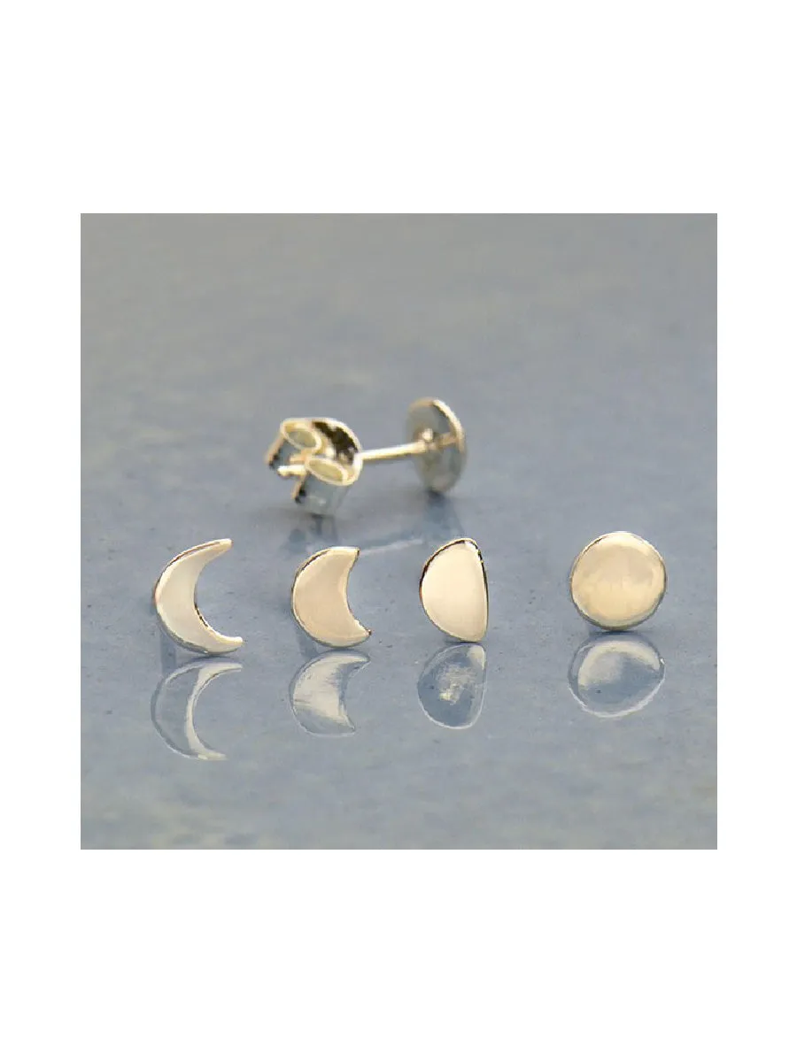 Moon Phase Stud Set