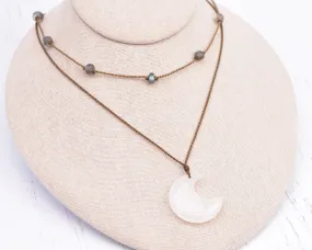 Moonstone Aura - Necklace Stack (10% off)