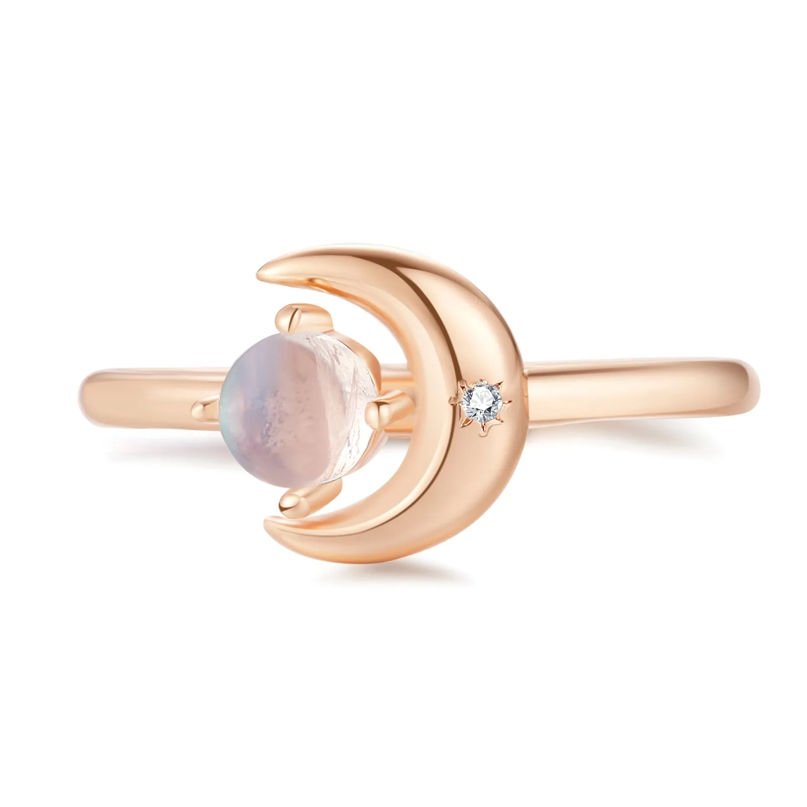 Moonstone Gold Ring - Moonshine