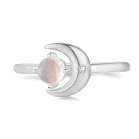 Moonstone Silver Ring - Moonshine