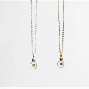 Mustard Seed Necklace Round YB Small