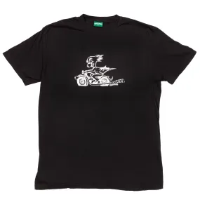 Orchard Motor Away Tee Black Garment Dyed