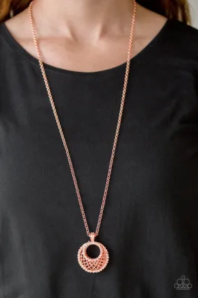 Paparazzi Accessories - Net Worth - Copper Necklace