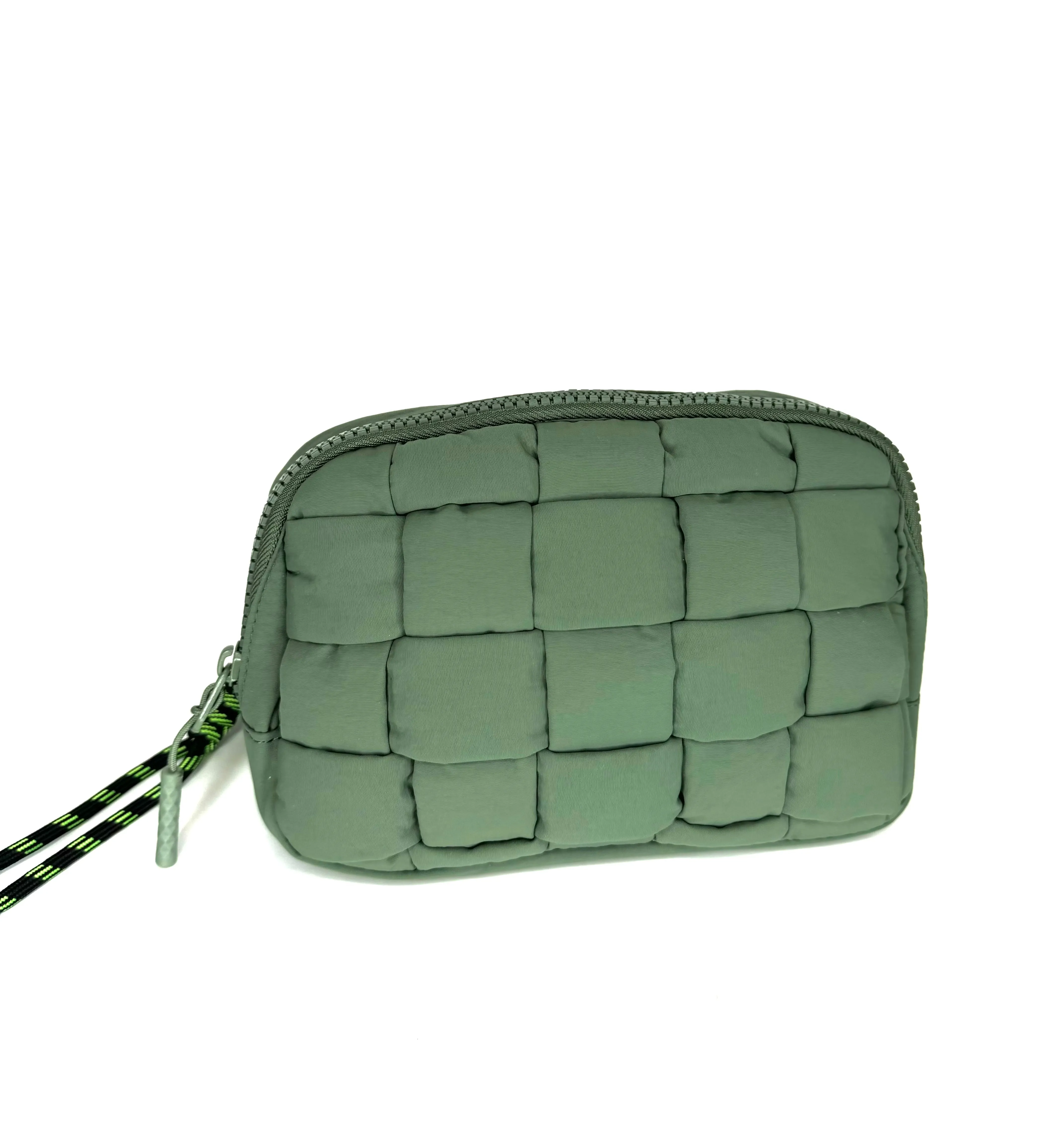 Quilted Iris Crossbody Bag