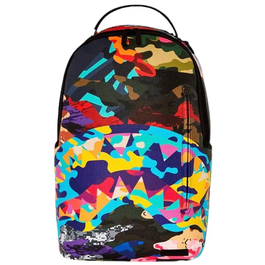 Sprayground Slice And Diced Camo Backpack