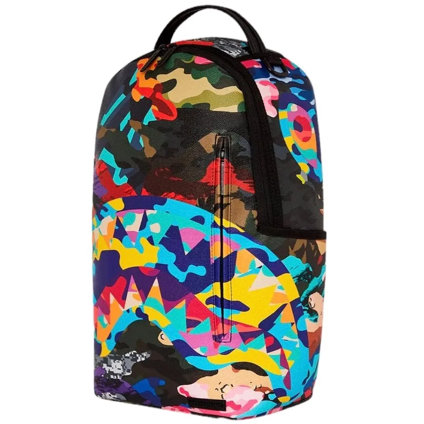 Sprayground Slice And Diced Camo Backpack