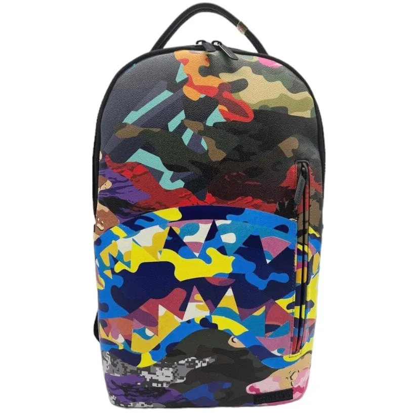 Sprayground Slice And Diced Camo Backpack